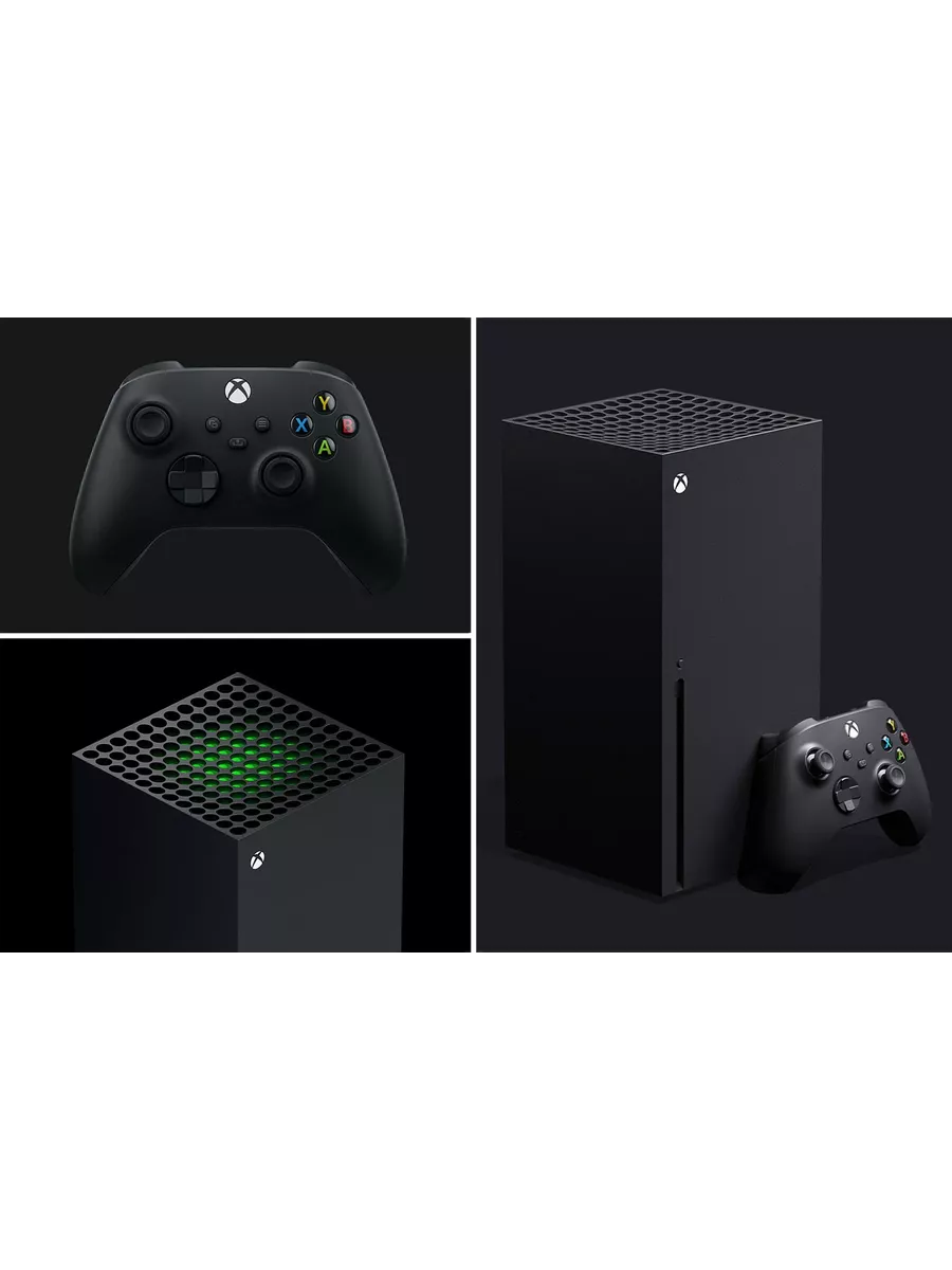 Приставка Xbox Series X, 1000 ГБ SSD, без игр, 2 геймпада Microsoft  204247692 купить за 53 129 ₽ в интернет-магазине Wildberries