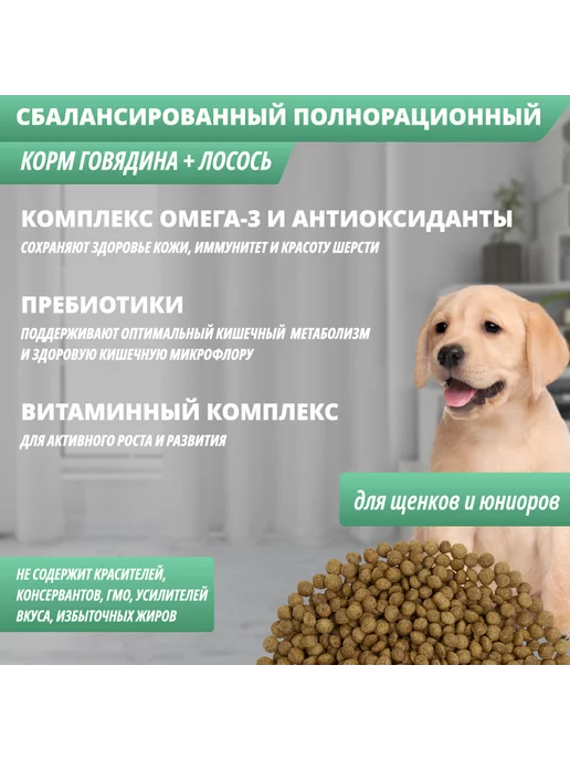 Сухой корм PowerDogLife для собак, крупные, щенки, 12 кг, фото 2
