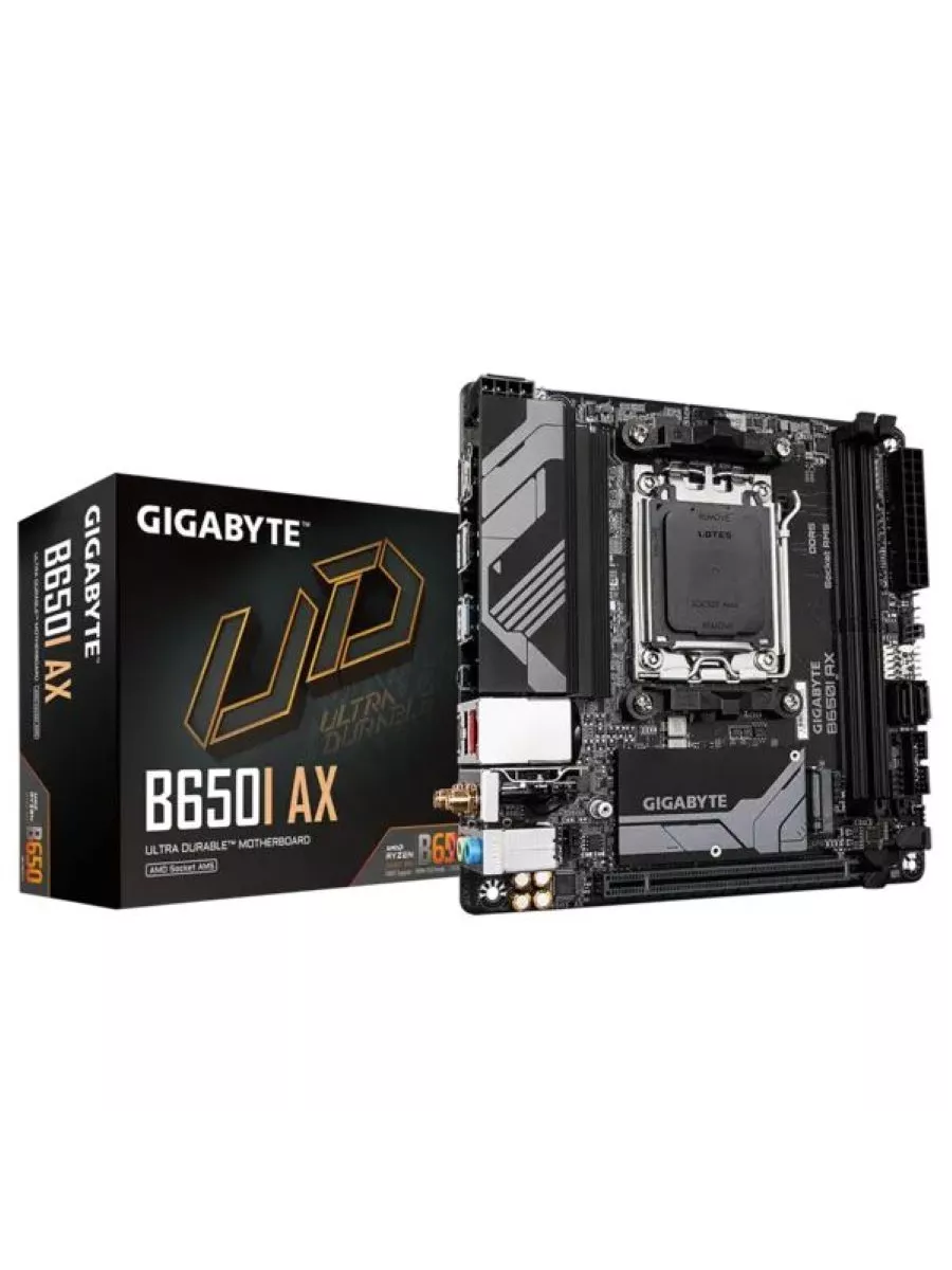 Материнская плата B650I AX, RTL Gigabyte 204258833 купить за 13 148 ₽ в интернет‑магазине Wildberries