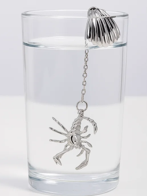 L-Silver Серебряный ионизатор - скорпион, серебристый, фото 3