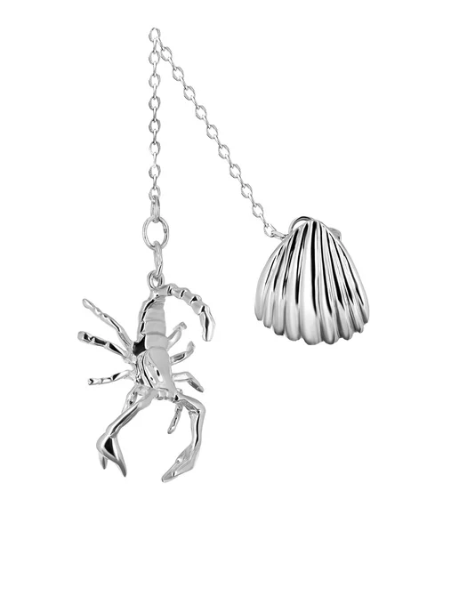 L-Silver Серебряный ионизатор - скорпион, серебристый, фото 4