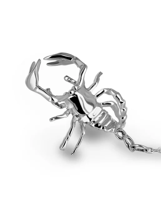 L-Silver Серебряный ионизатор - скорпион, серебристый, фото 5