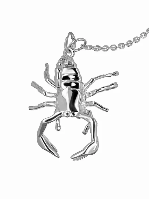 L-Silver Серебряный ионизатор - скорпион, серебристый, фото 6