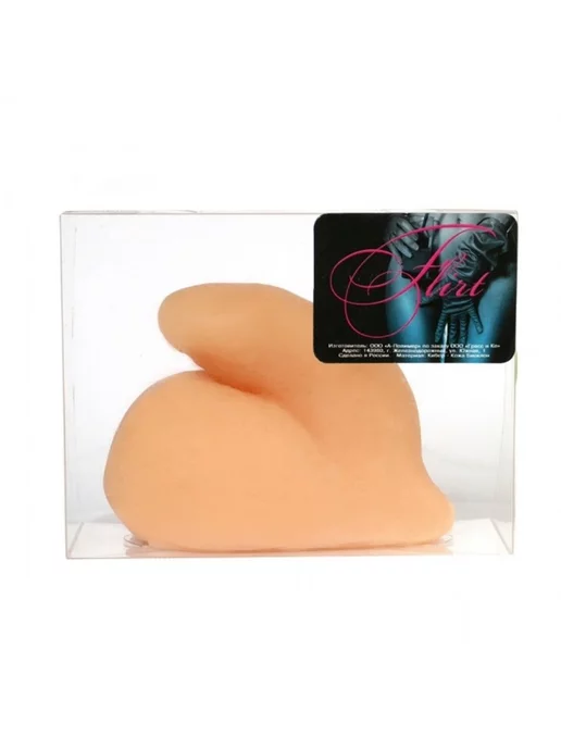 Lovetoy Фаллопротез-вкладыш для ношения Flirt (в прозрачной коробке), бежевый, фото 2