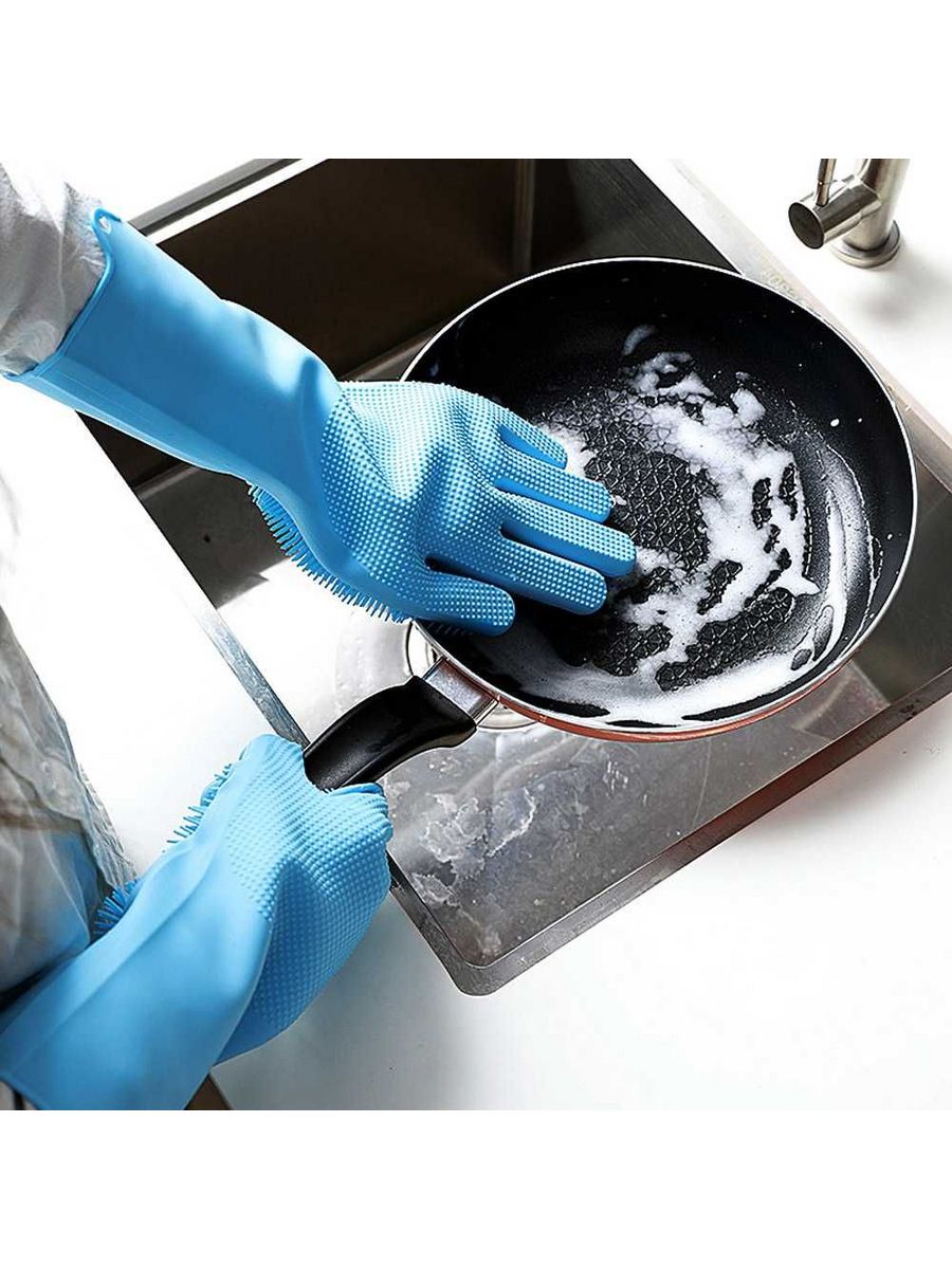 Перчатки мыть посуду