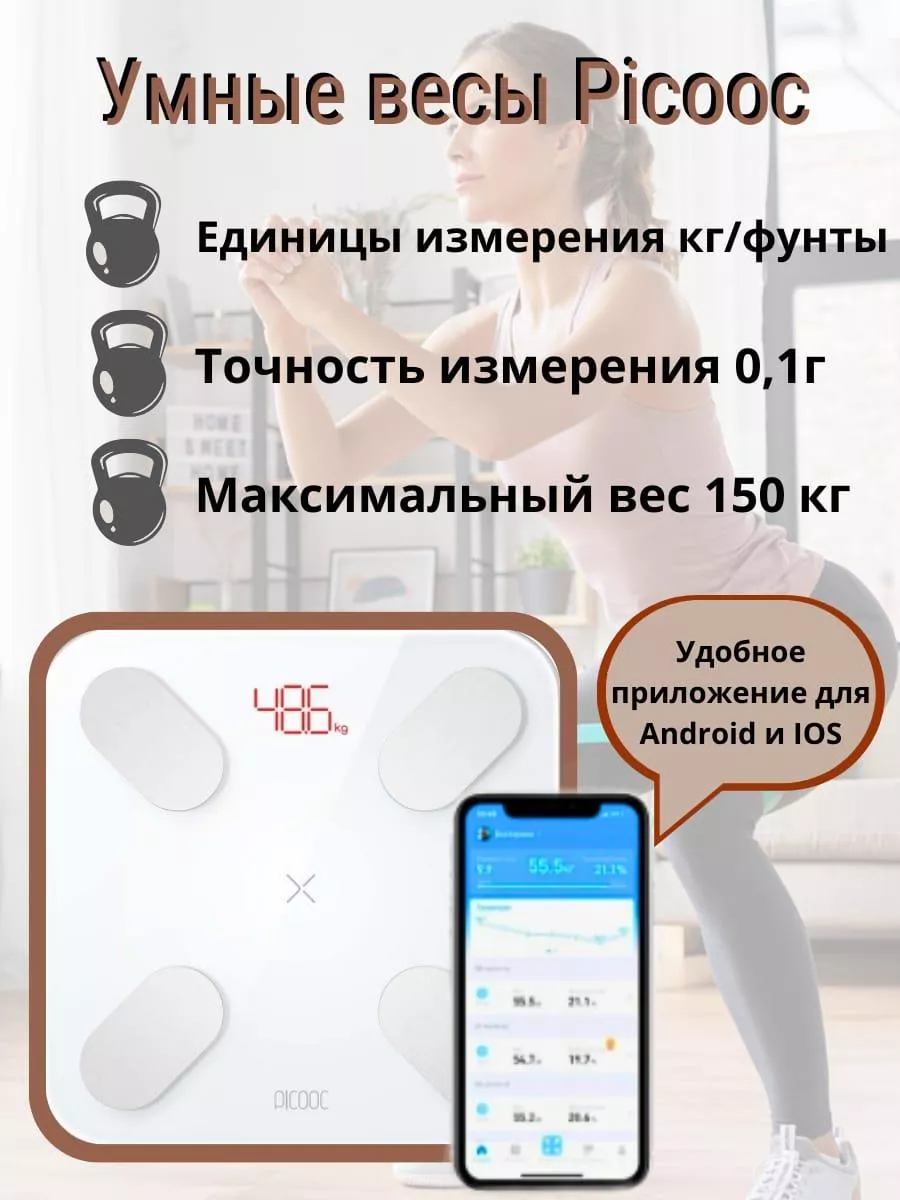 PICOOC Напольные весы Picooc Mini