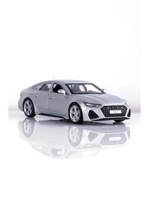 MSZ Игрушка детская машинка металлическая Audi RS7 1 43, серый, фото 4