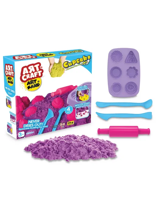 ART SAND Набор кинетический песок Вкусные пирожные, вариант, фото 2