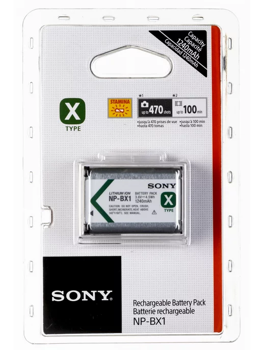 SONY Аккумулятор NP-BX1 для фотоаппаратов 1600 mAh, Хороший АКБ для камер, фото 3