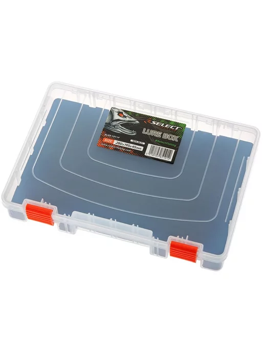 Select Tackles Коробка рыболовная Lure Box SLHX-1011F 28х19.5х4.5см EVA, 28x19.5x4.5 см