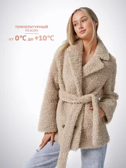 Шуба барашек короткая fashion_style 204576577 купить за 5 472 ₽ в интернет-магазине Wildberries