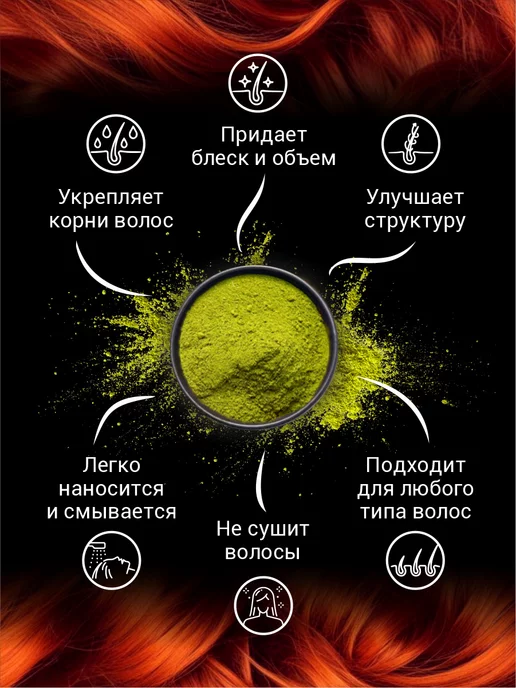Prem Henna Pvt Ltd Натуральная хна из Индии Kaveri, 250 гр, 250 г, фото 2