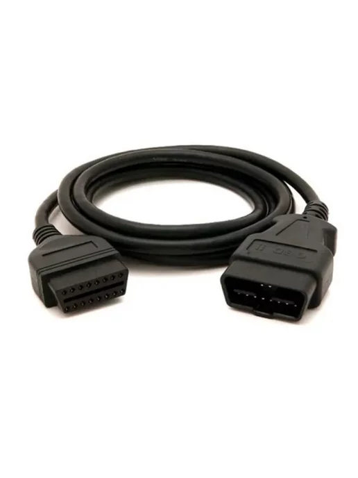 Нет бренда Кабель-удлинитель для диагностического сканера OBD2,длина 1м, 1 м
