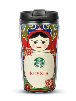 Термокружка Russia Starbucks 204592860 купить за 1 029 ₽ в интернет-магазине Wildberries