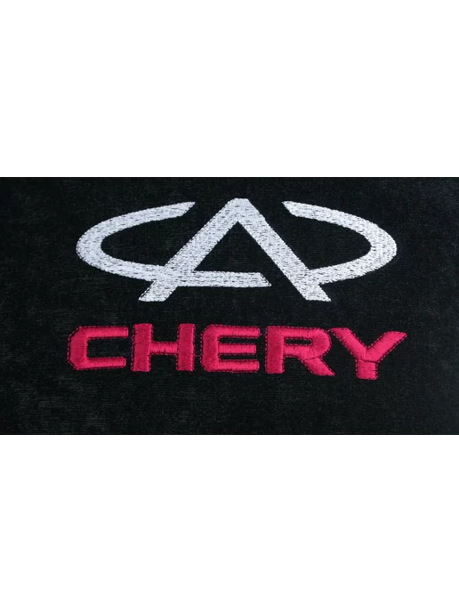 Dekos Подушка в машину с вышивкой для Chery, черный, фото 8