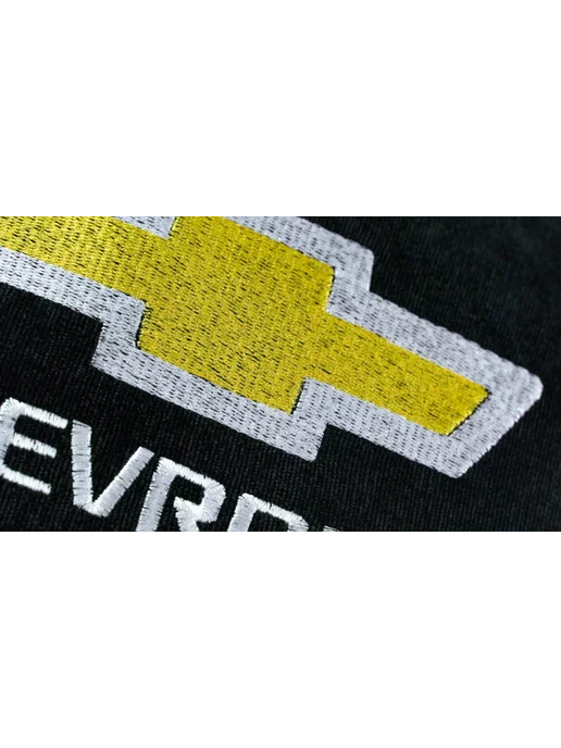 Dekos Подушка в машину с вышивкой для Chevrolet, черный, фото 4
