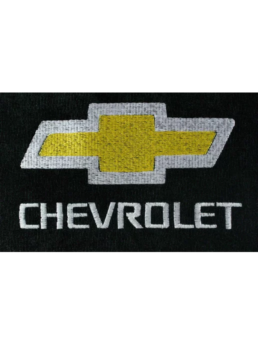 Dekos Подушка в машину с вышивкой для Chevrolet, черный, фото 8